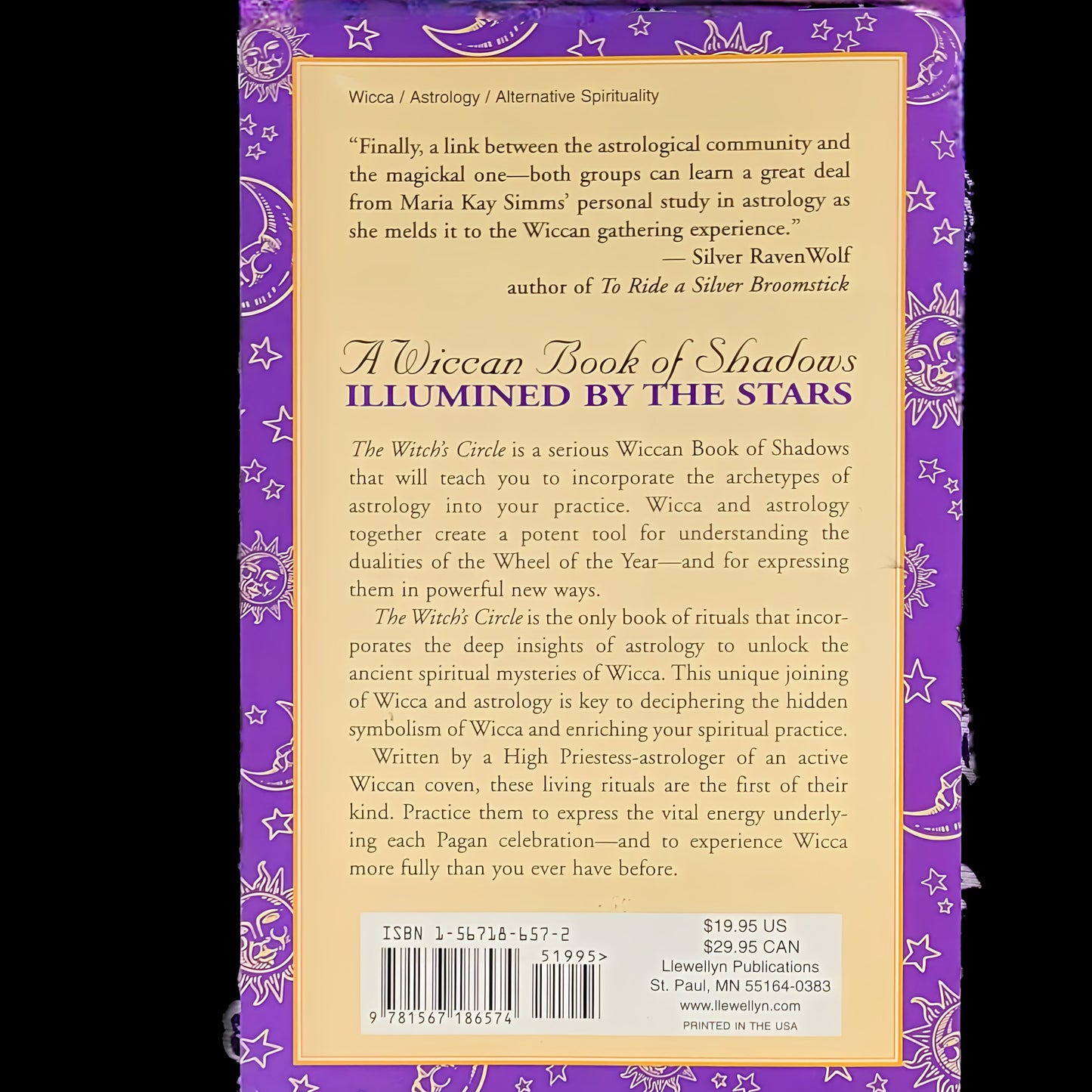 (Pre-Loved) The Witch's Circle: Rituals And Craft Of Cosmic Muse by Maria Kay Simms