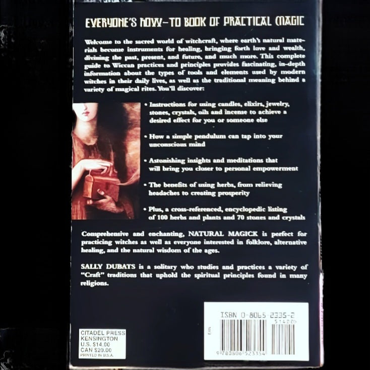 (Pre-Loved) Natural Magick: The Essential Witch's Grimoire by Sally Dubat
