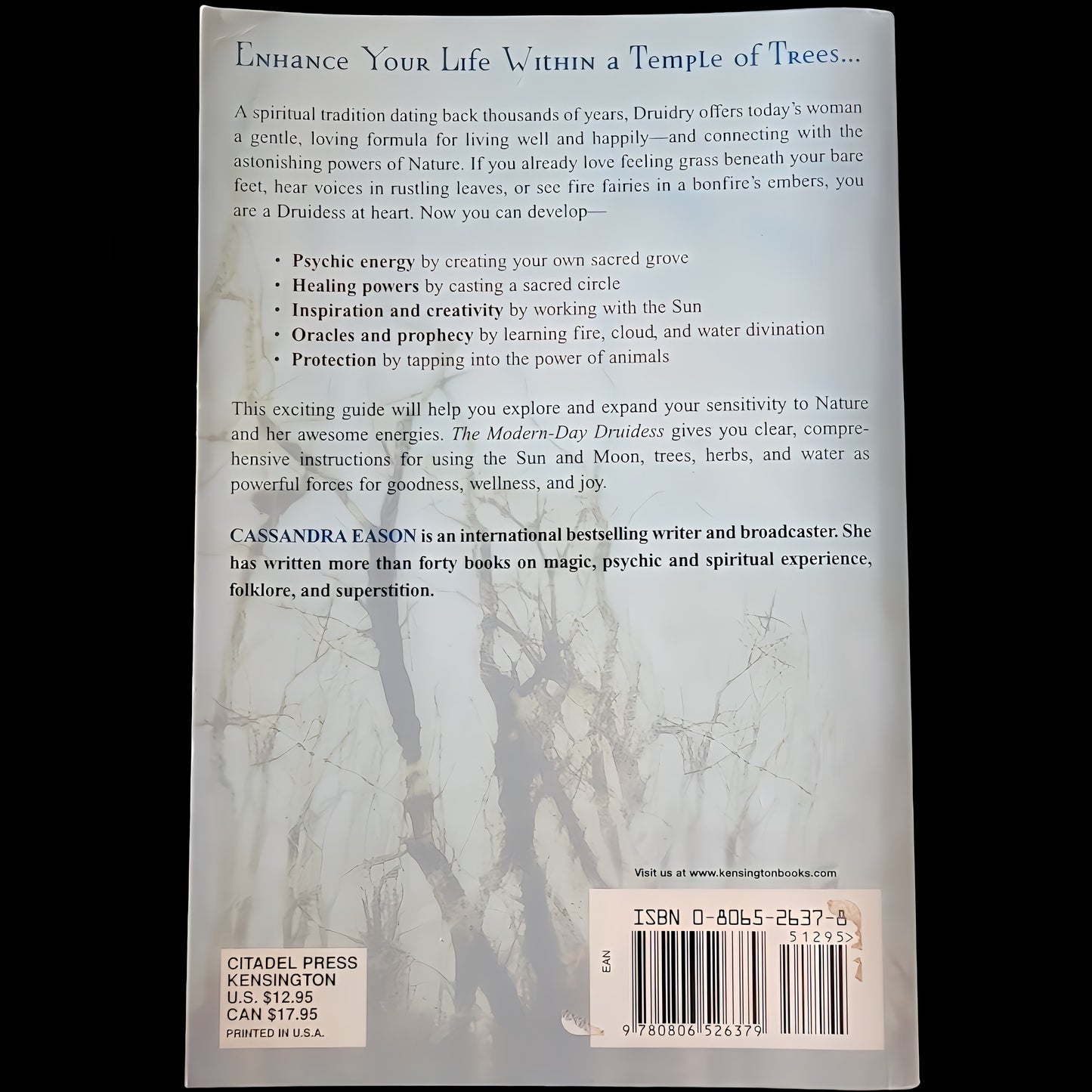 (Pre-Loved) The Modern Day Druidess: Discover Ancient Wisdom, Prophetic Power, And Healing Arts by Cassandra Eason