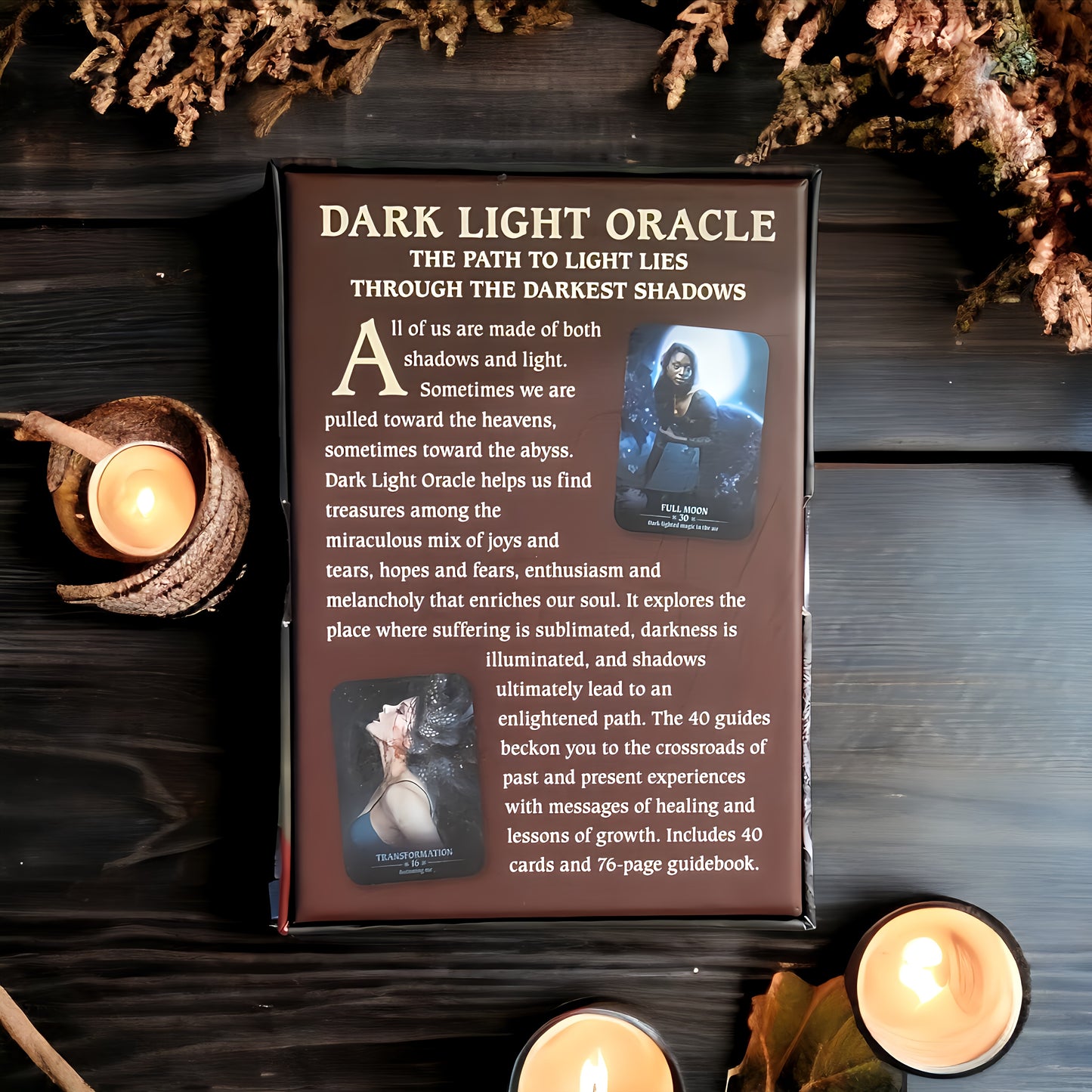 (NEW) Dark Light Oracle by Alexandra V. Bach