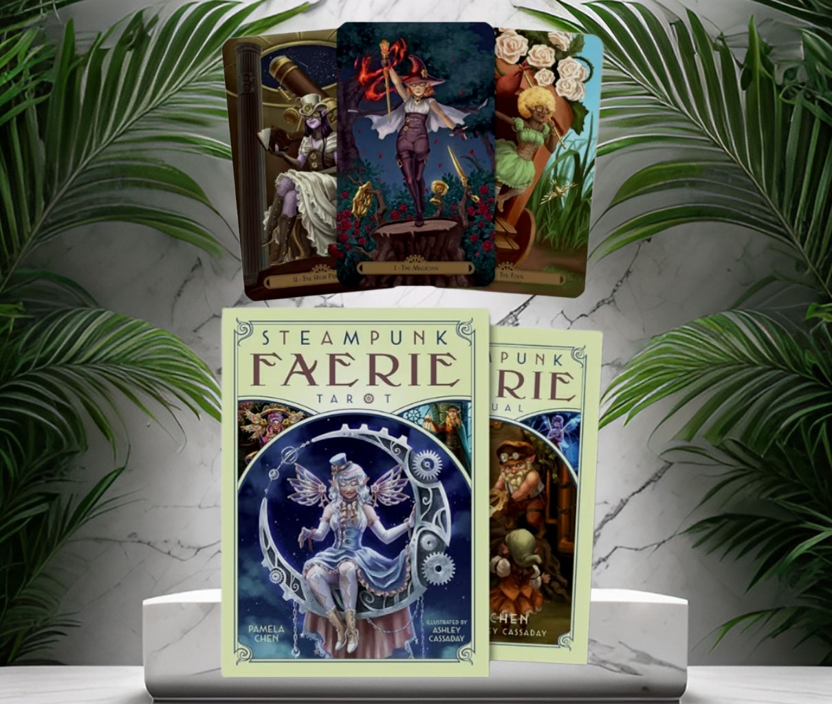 Steampunk Faerie Tarot by Pamela Chen and Ashley Cassaday