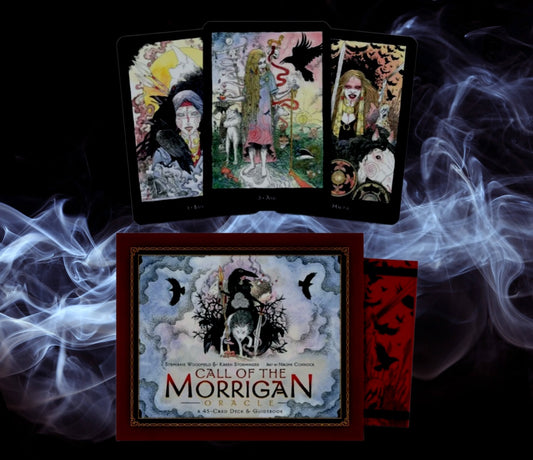 Call Of The Morrigan Oracle by Stephanie Woodfield, Karen Storminger and Naomi Cornock