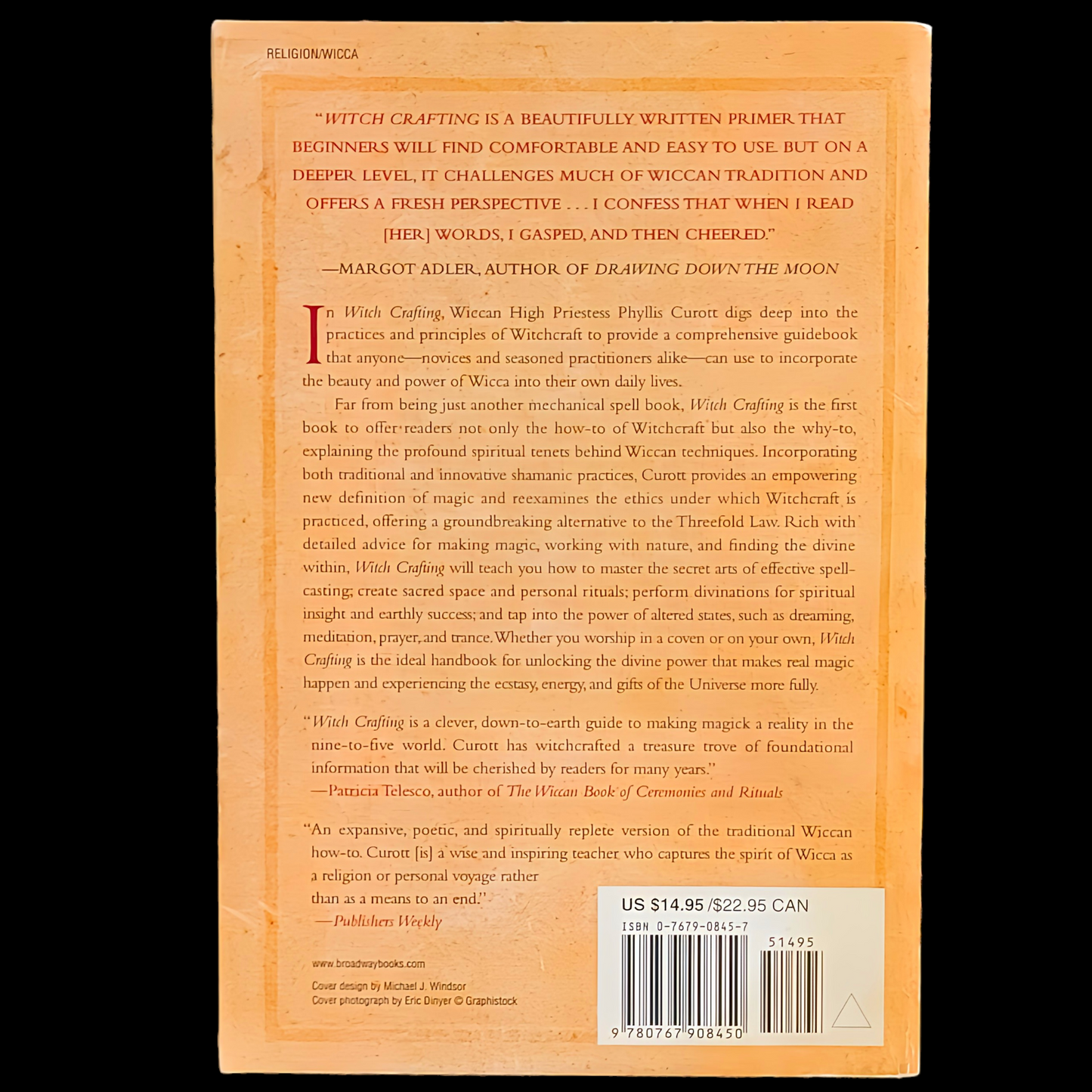 (Pre-Loved) Witchcrafting: A Spiritual Guide To Making Magic by Phyllis Curott