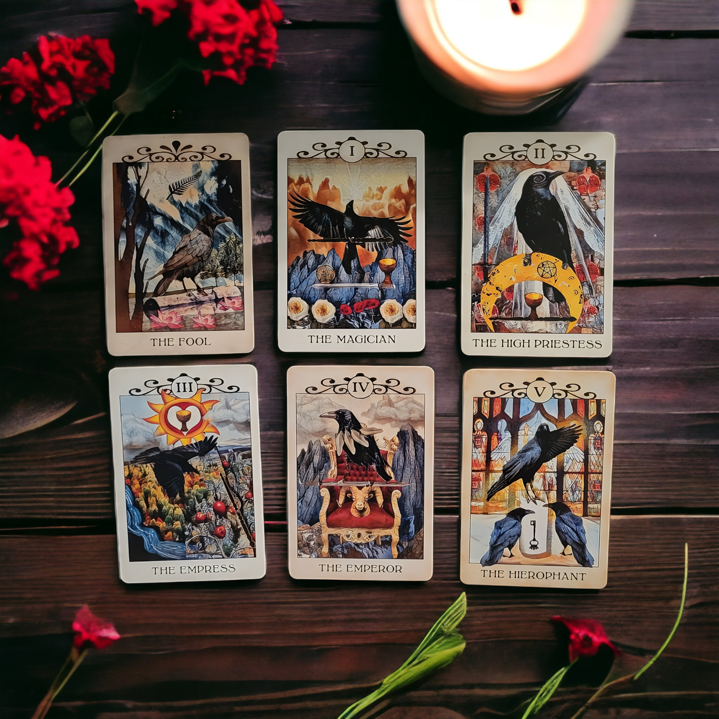 Crow Tarot by MJ Cullinane
