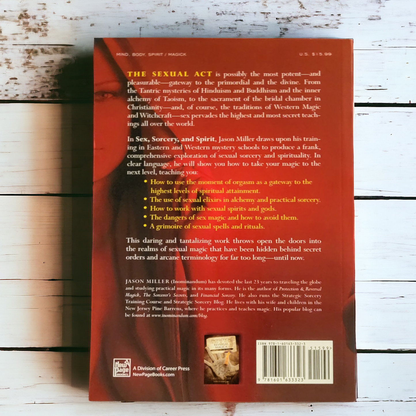 Sex, Sorcery, And Spirit: The Secrets Of Erotic Magic by Jason Miller