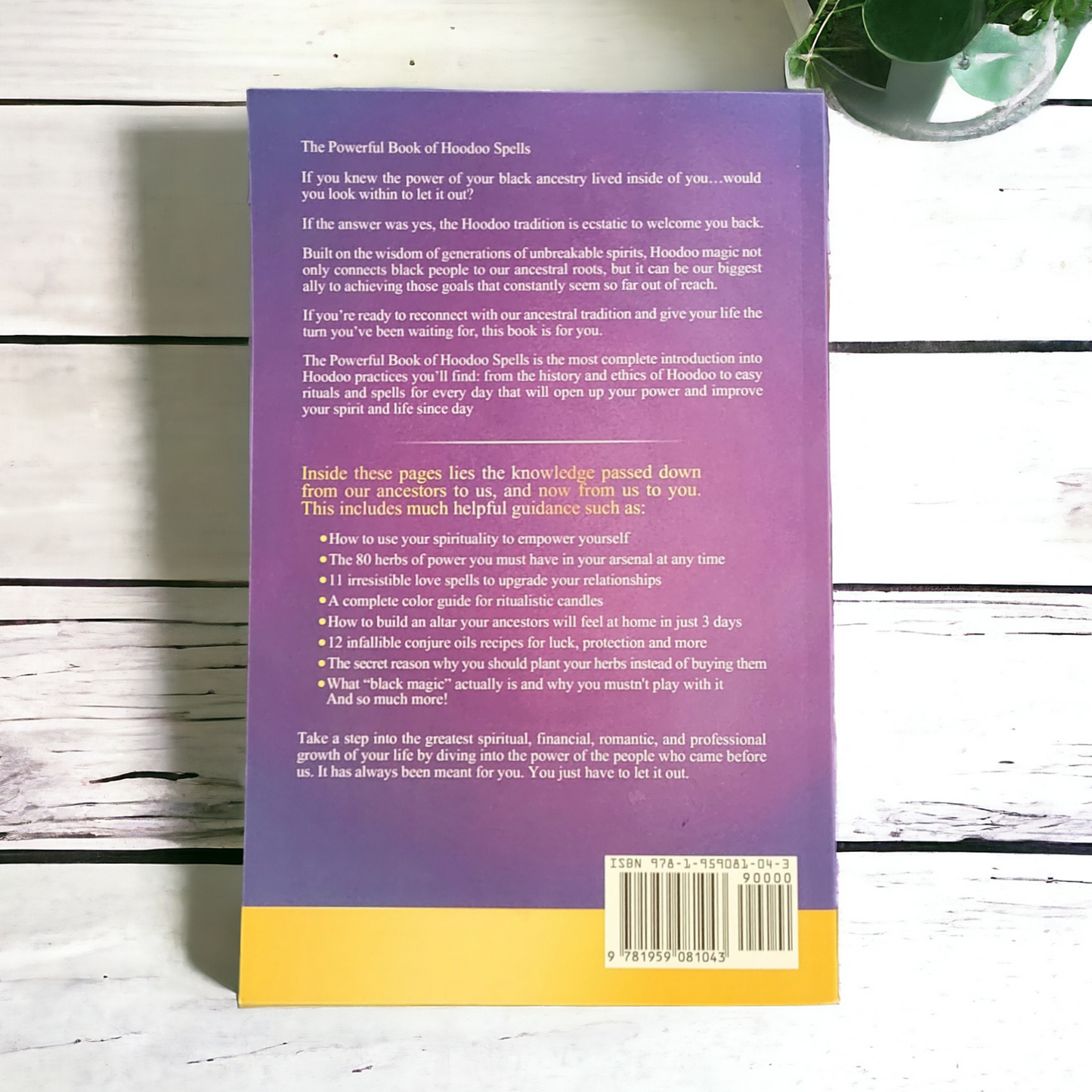 (NEW) The Powerful Book of Hoodoo Spells: A Witch's Guide To Conjuring, Protection, Cleansing, Justice and Love by Layla Moon