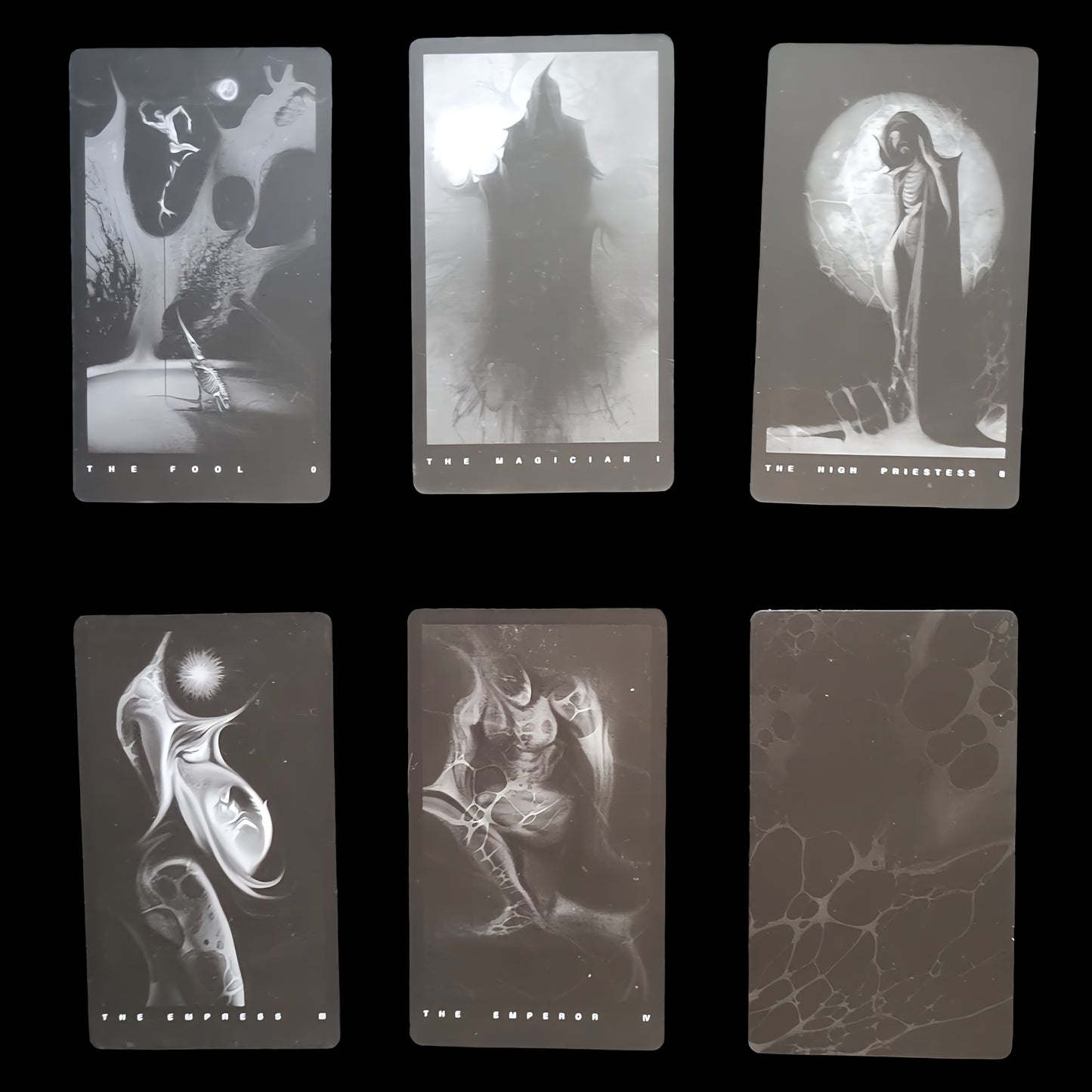 (NEW) The Black Tarot by Victoria Iva