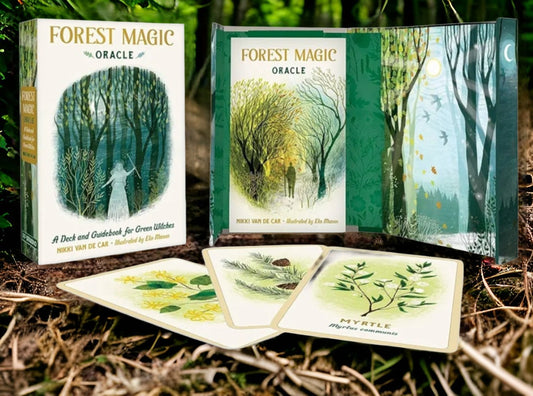 (NEW) Forest Magic Oracle: A Deck and Guidebook for Green Witches by Nikki Van De Car