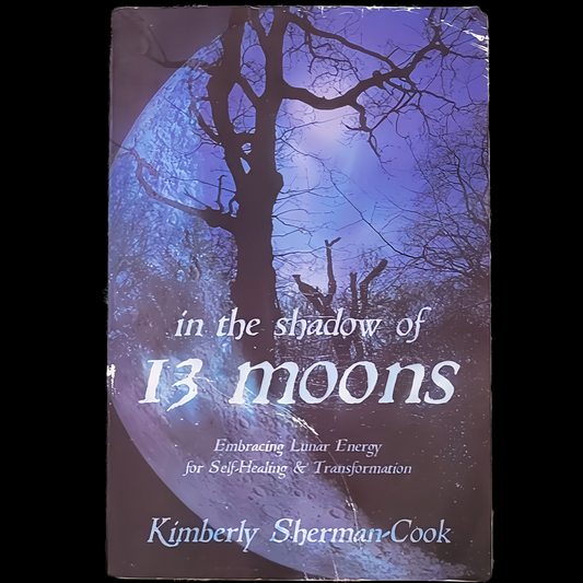 (Pre-Loved) In The Shadow Of Thirteen Moons: Embracing Lunar Energy for Self Healing & Transformation by Kimberly Sherman Cook