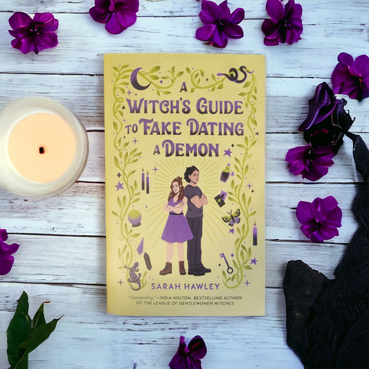 (NEW) A Witch's Guide To Fake Dating A Demon by Sarah Hawley