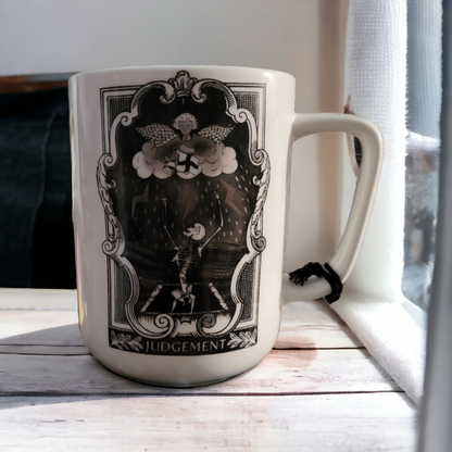 (NEW) Tarot Mug (Judgement & The Tower) by Portobello Designs