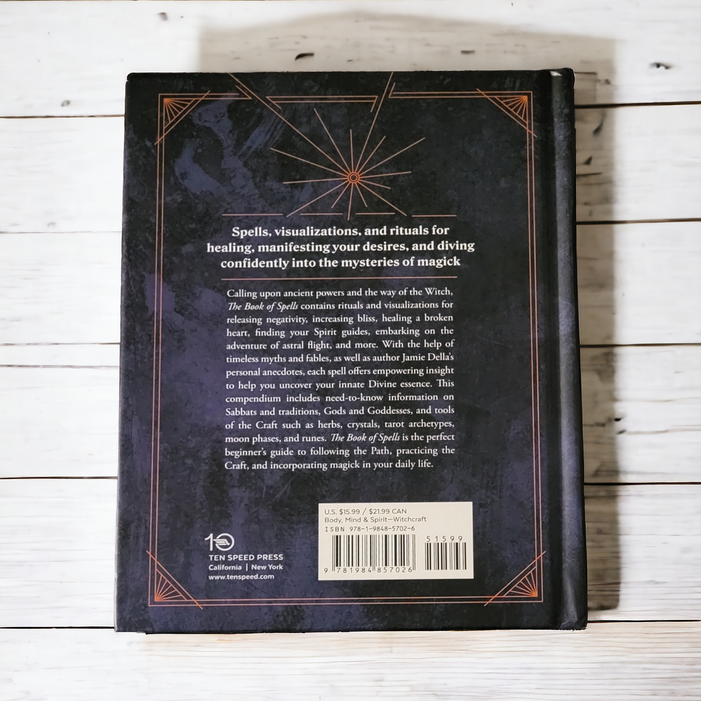 (Pre-Loved) The Book of Spells: The Magick of Witchcraft by Jamie Della