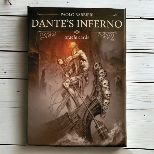 (NEW) Dante's Inferno Oracle Cards by Paolo Barbieri