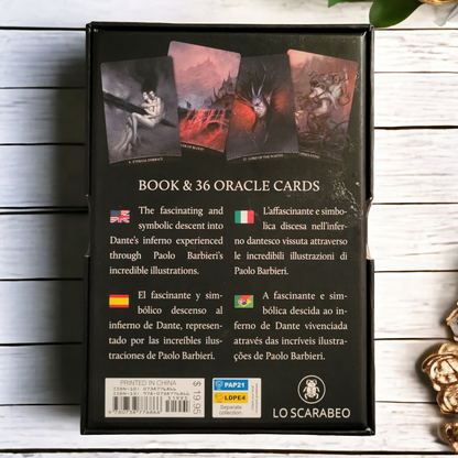 (NEW) Dante's Inferno Oracle Cards by Paolo Barbieri