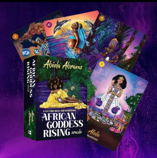 (Pre-Loved) African Goddess Rising Oracle Deck